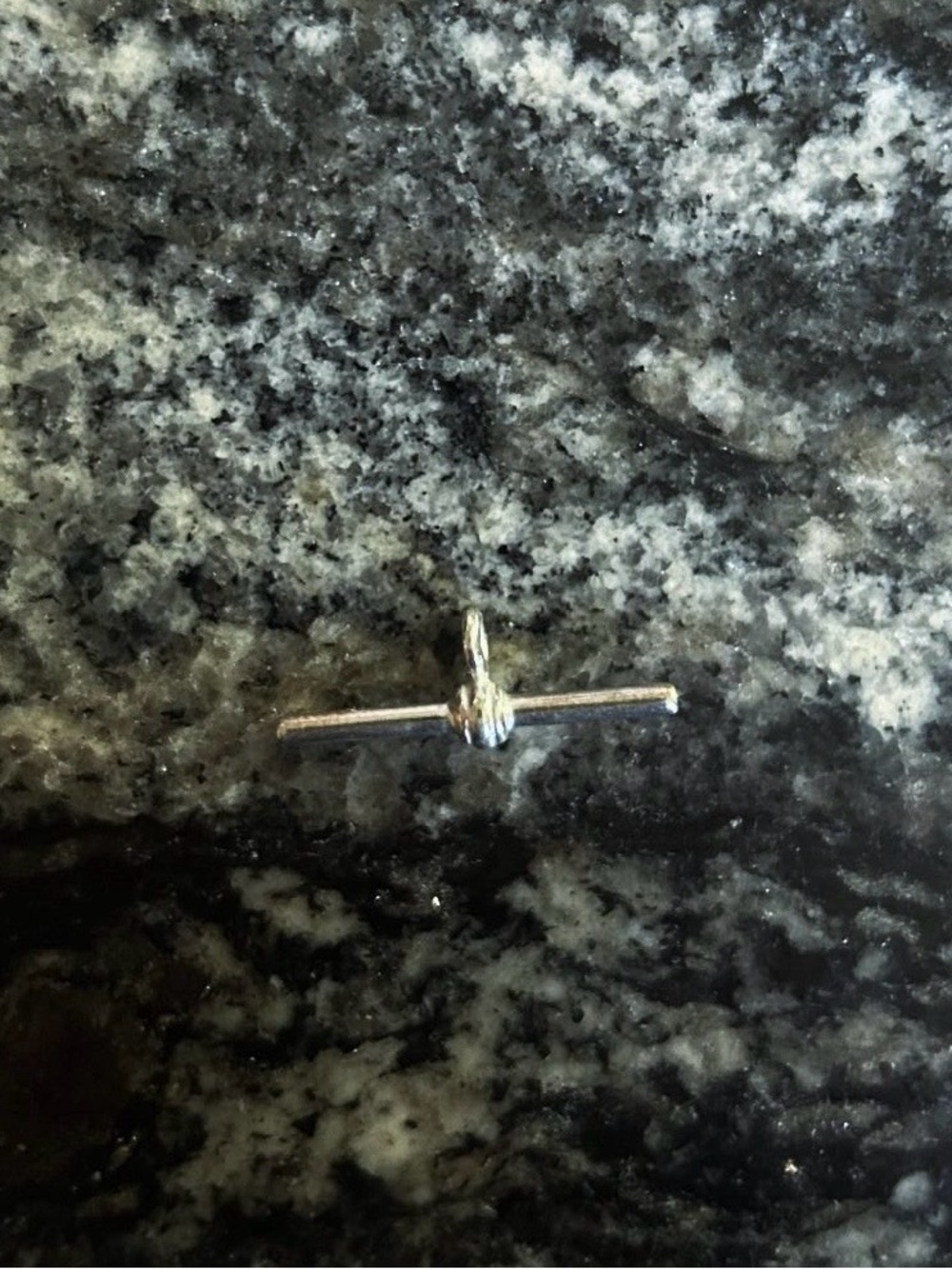 Sterling Silver Bar Toggle Pendant